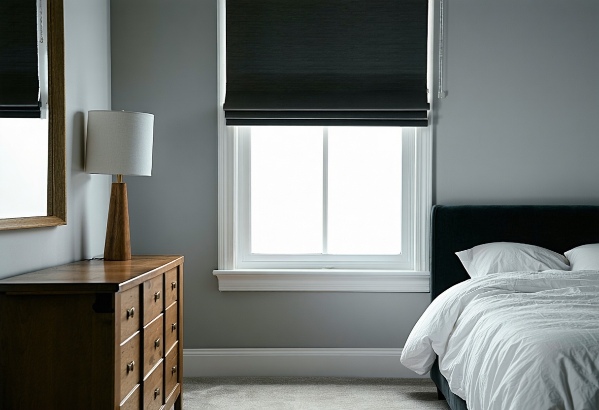 A Gosforth bedroom that finally goes dark