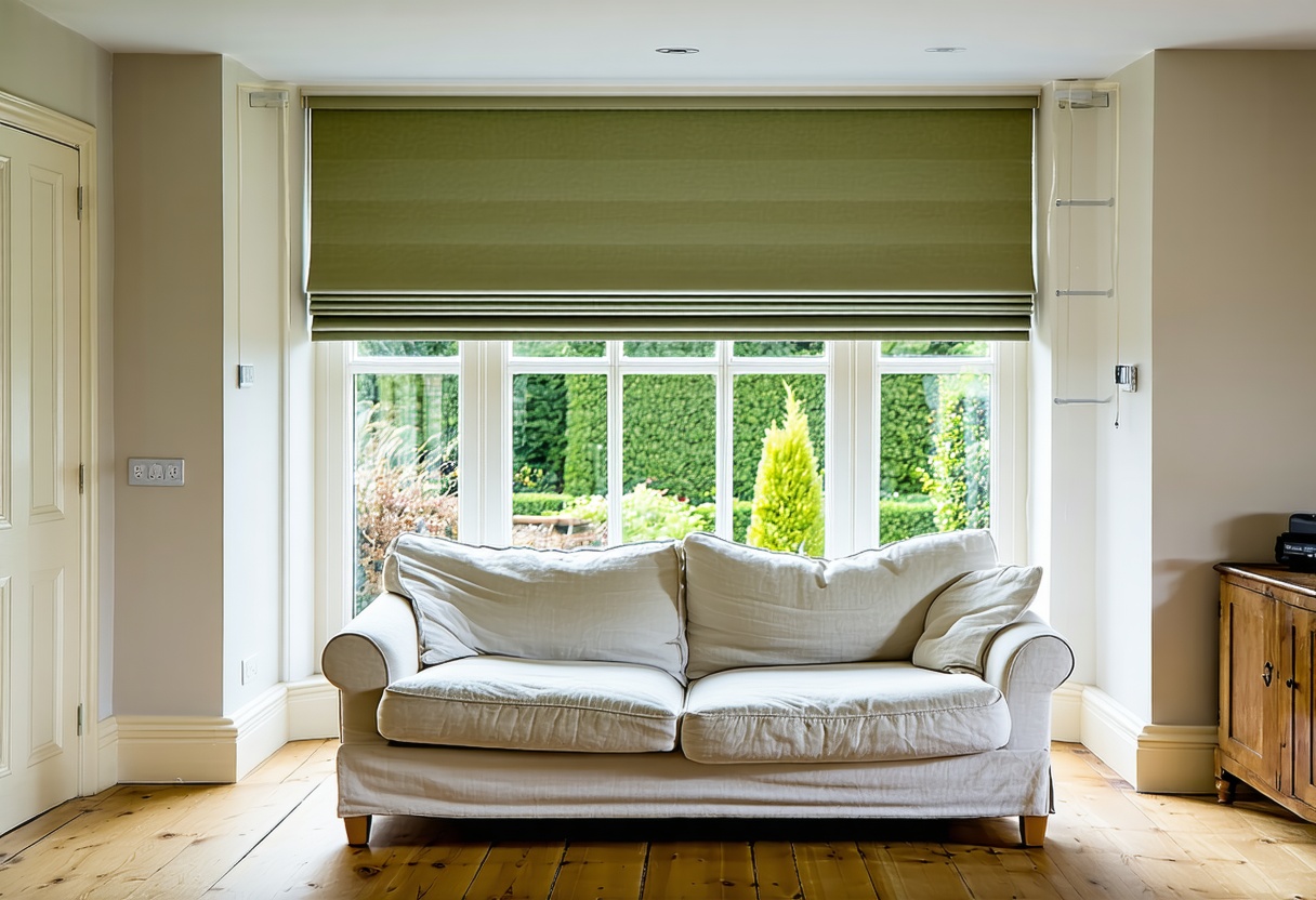 Roman blinds fitted by Imperial Blinds