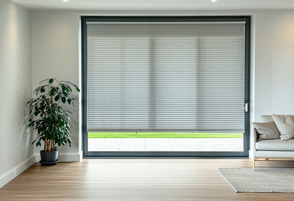 Vertical blinds fitted by Imperial Blinds